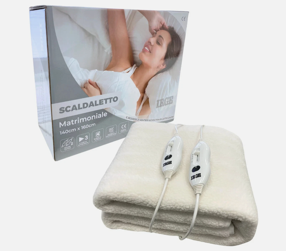 Scaldasonno matrimoniale poliestere Irge