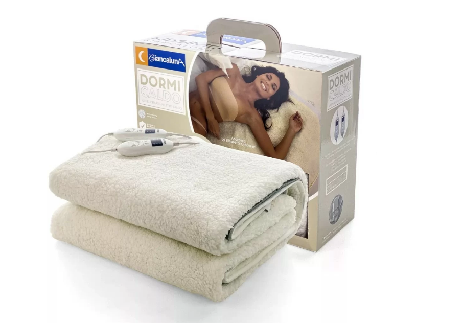 Scaldasonno matrimoniale 150x160 Bianco