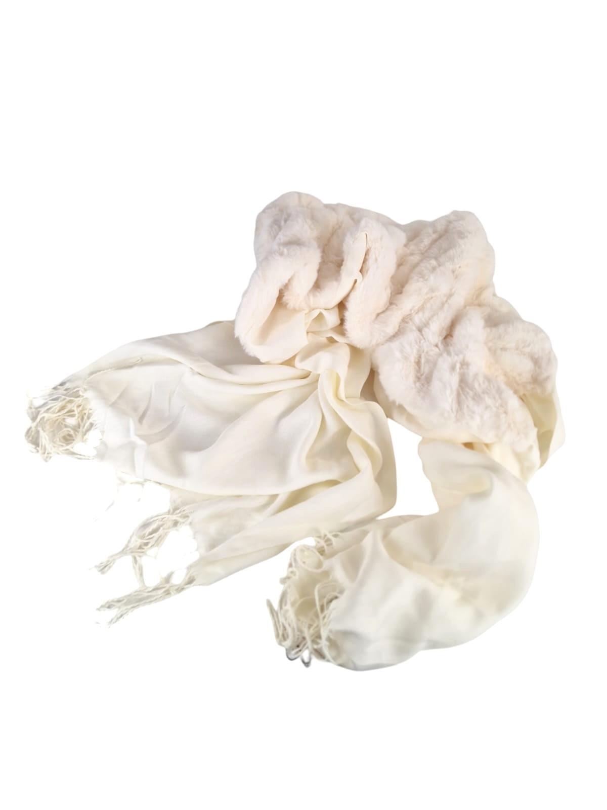 Sciarpa donna con ecopelliccia Gianmarco Venturi