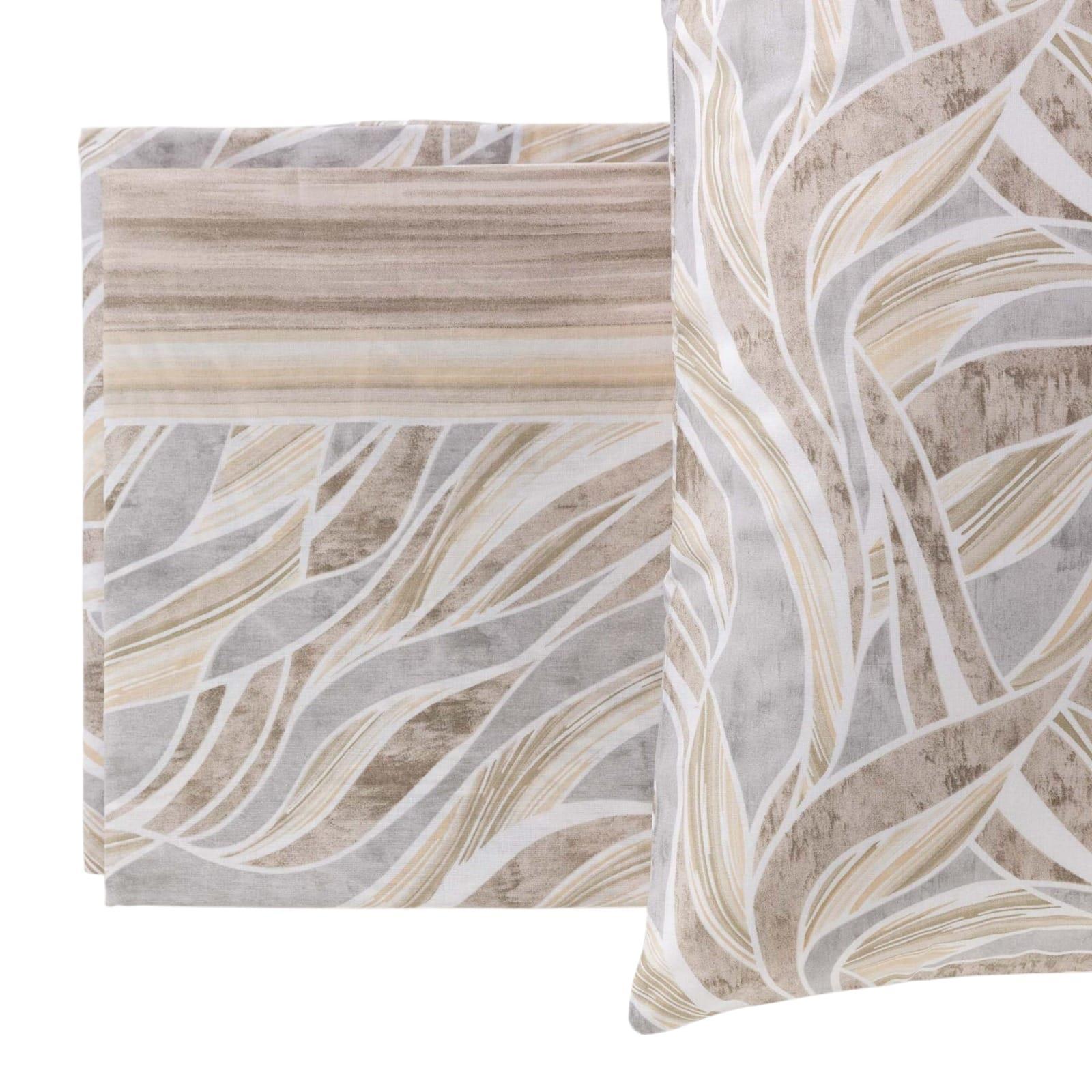 Completo letto matrimoniale in cotone Linea Oro