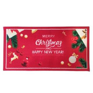 Tappeto natalizio rettangolare antiscivolo 50x100cm
