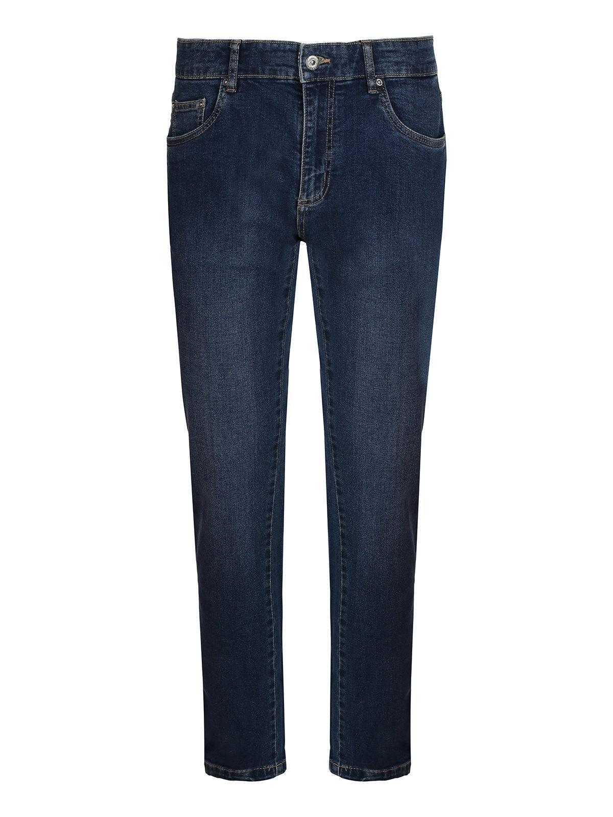 wampum jeans linea giovane sabbiato sus base scura blu - foto 1