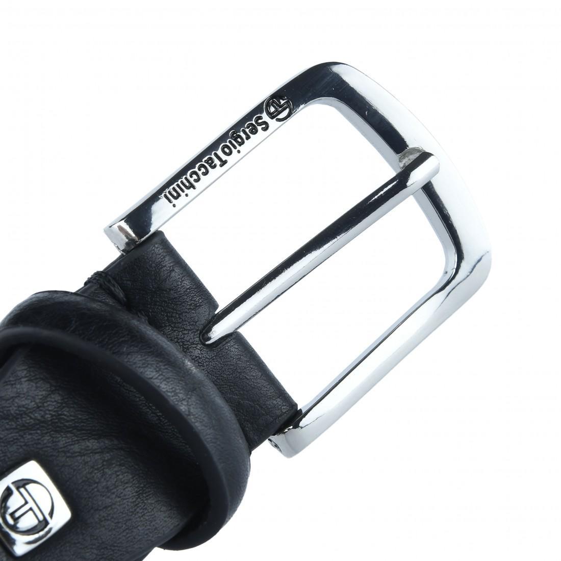 Cintura uomo nero Sergio Tacchini