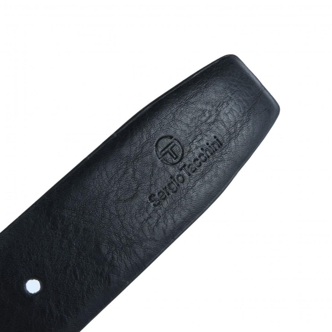 Cintura uomo nero Sergio Tacchini