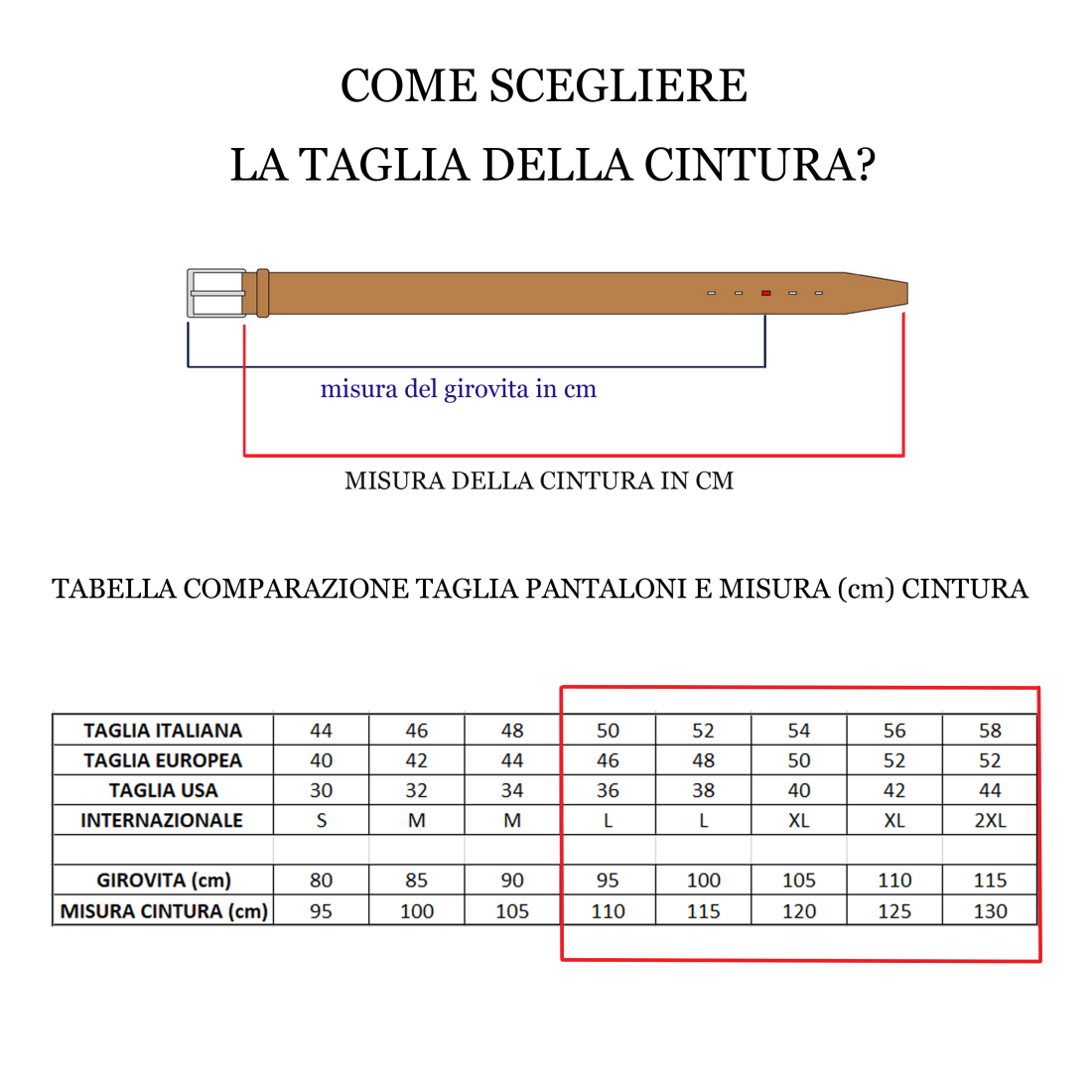 Cintura uomo nero Sergio Tacchini