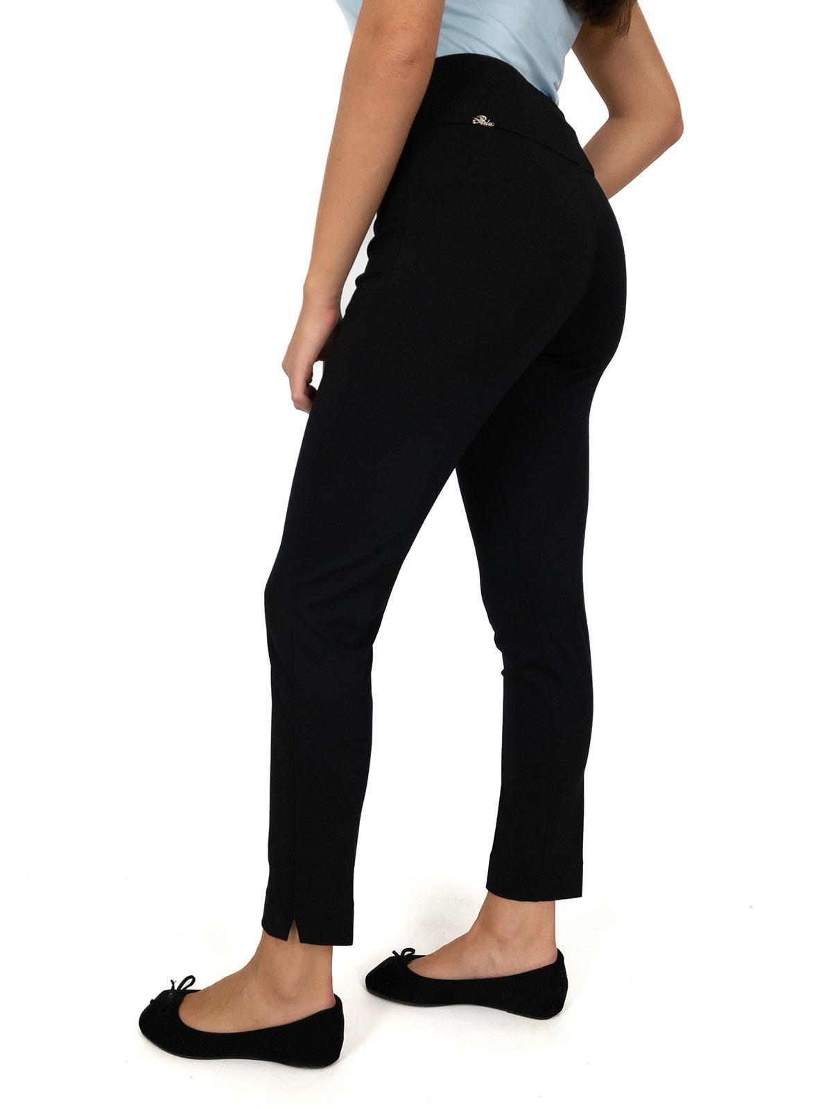 perla ilaria pantalone punto milano over nero - foto 2