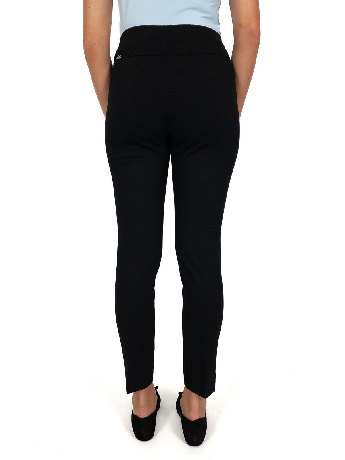 perla ilaria pantalone punto milano over nero - foto 3