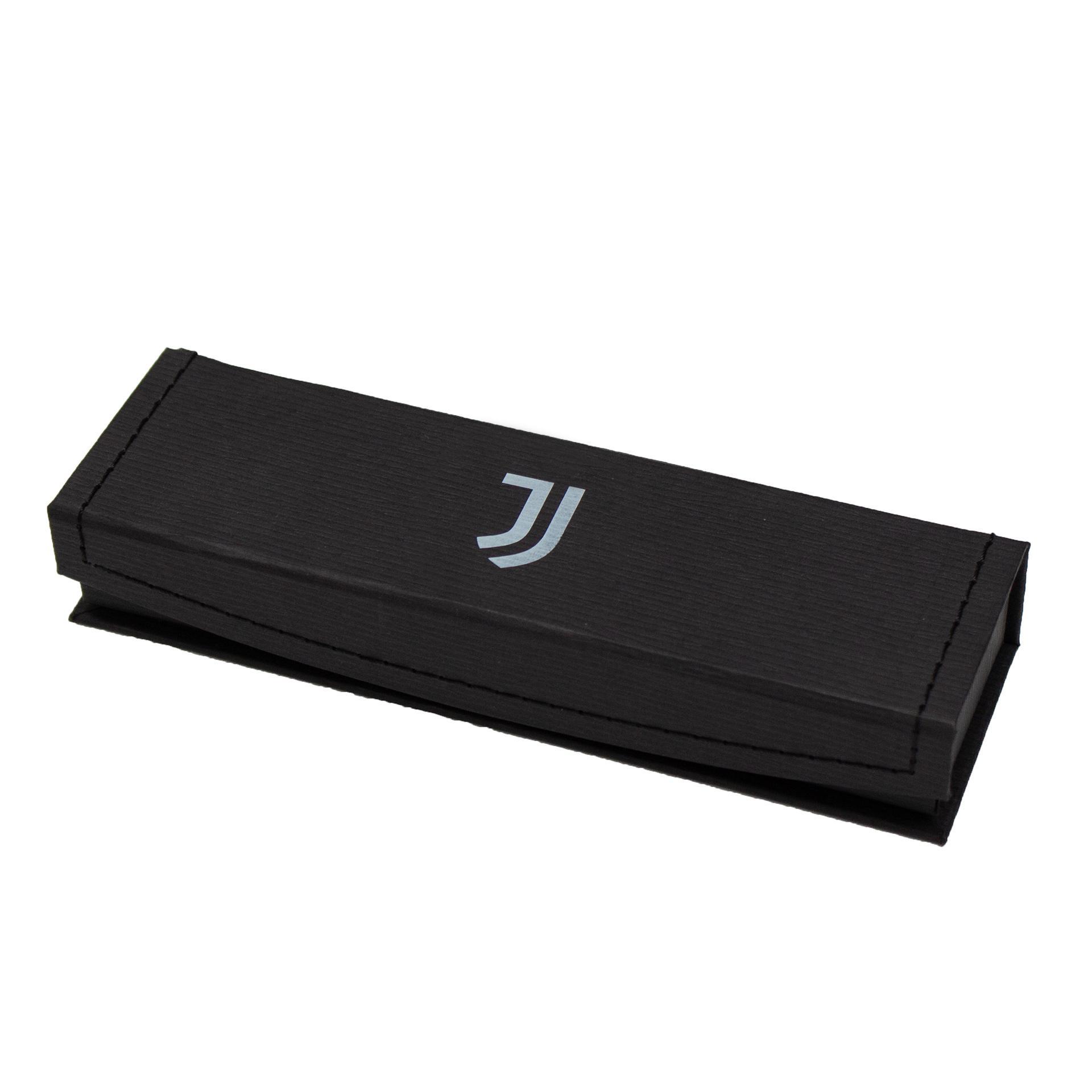 Confezione con penna in ottone compatibile con Juventus