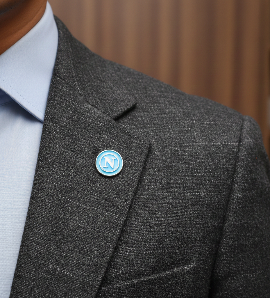 Spilla distintivo Napoli Calcio