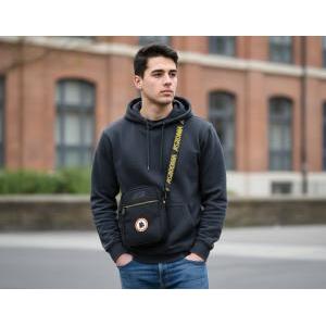 Borsello tracolla nero roma