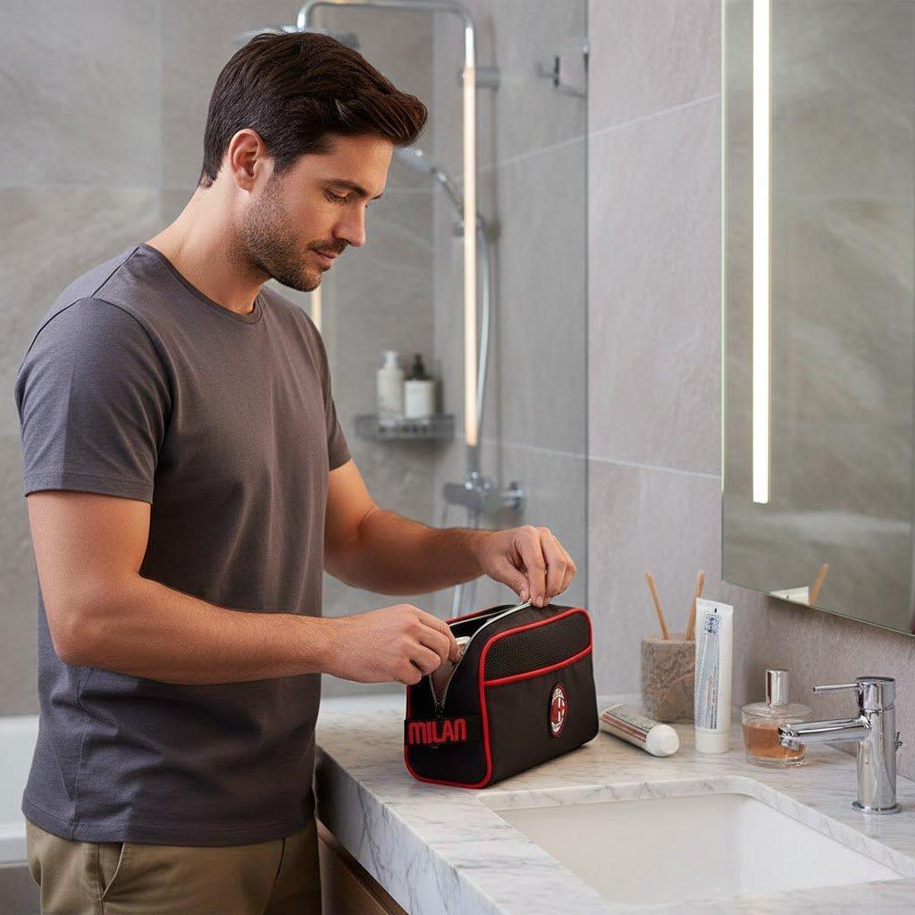 Borsello trousse da viaggio multiuso compatibile con Milan