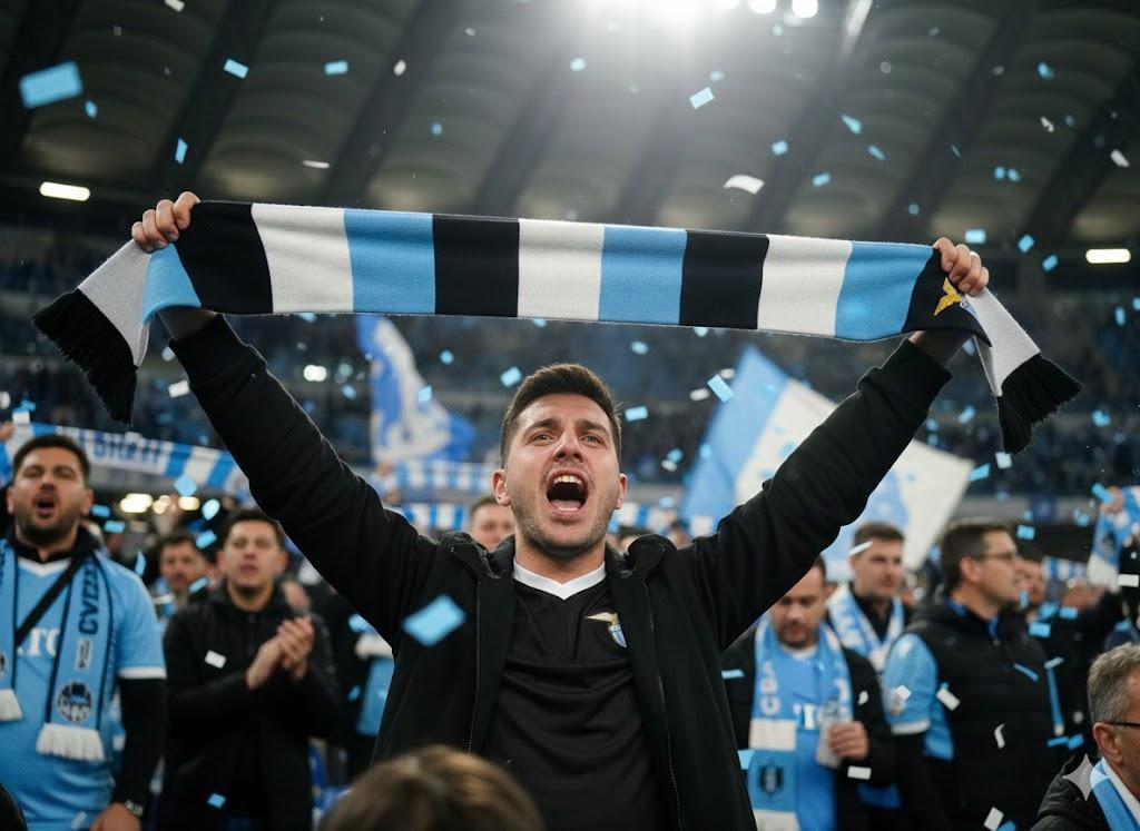 Sciarpa tifoso stadio Lazio Calcio