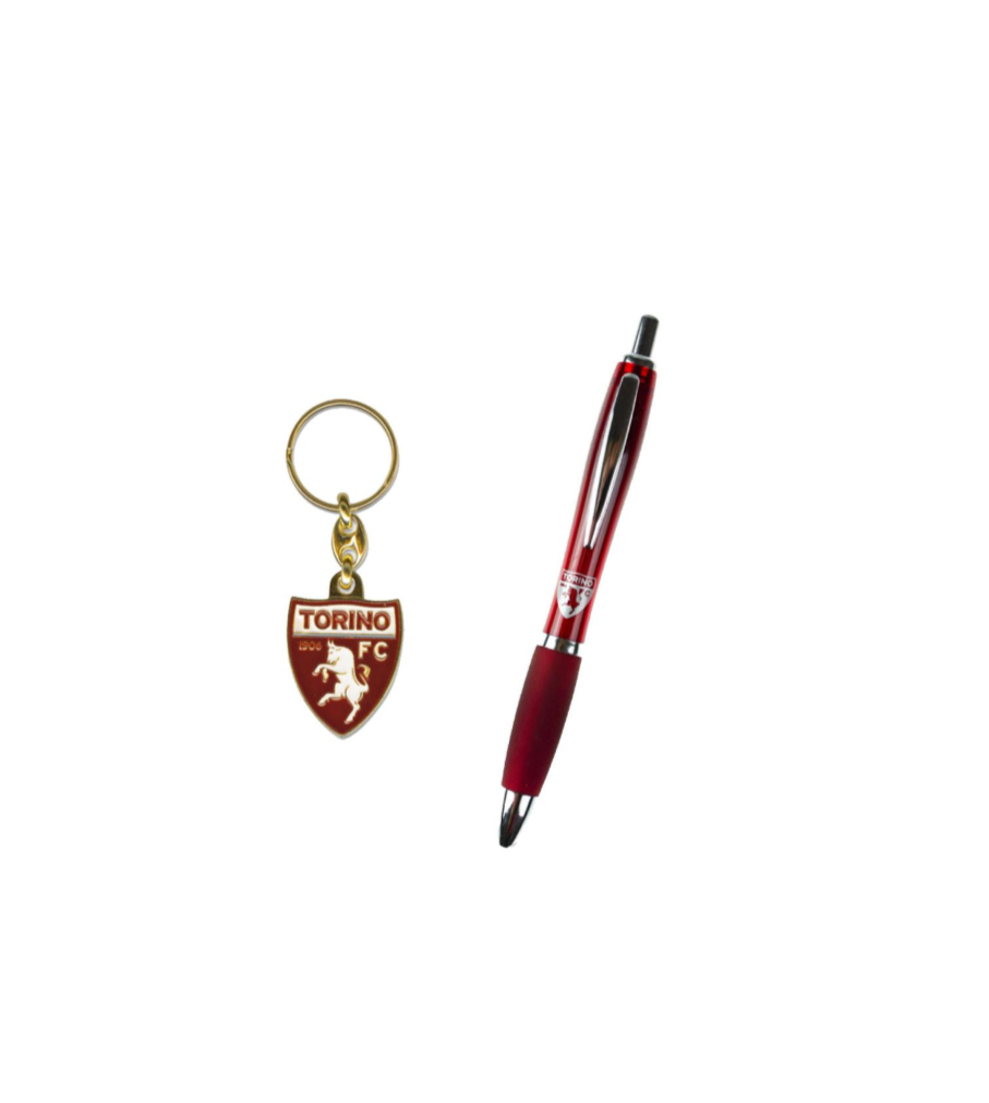 Torino set penna e portachiavi