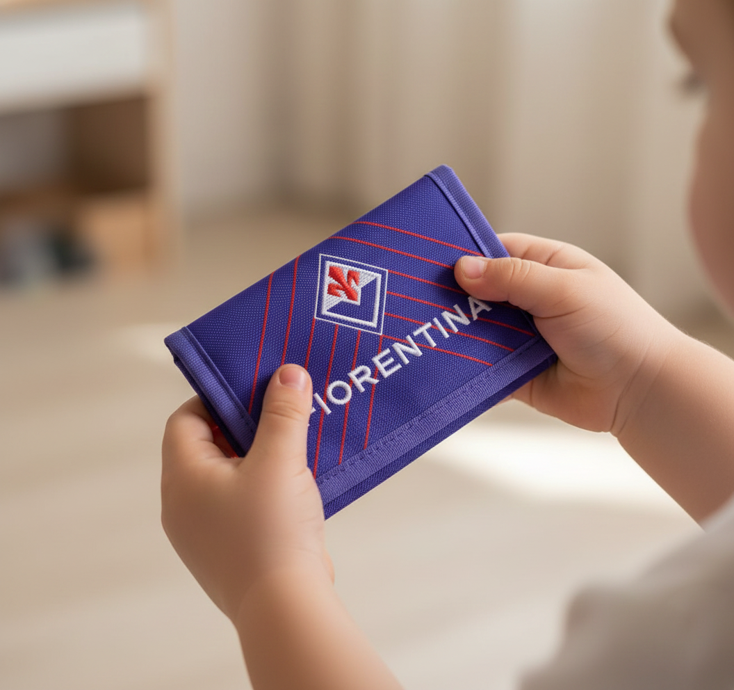 Portafoglio a strappo compatibile con Fiorentina