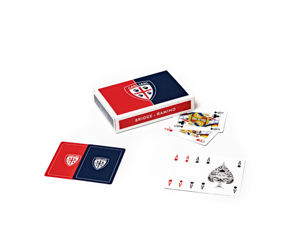 Carte da gioco compatibile con Cagliari Calcio