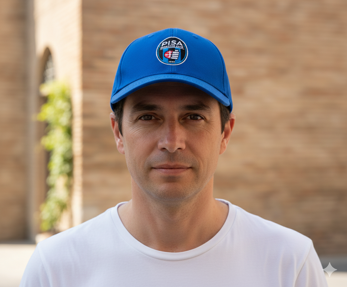 Berretto adulto compatibile con Pisa Calcio