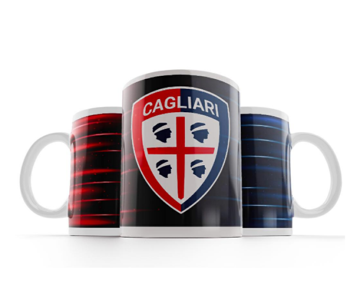Tazza colazione compatibile con Cagliari Calcio