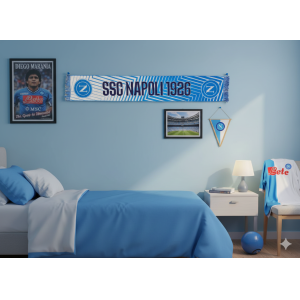 Sciarpa da stadio compatibile con napoli calcio