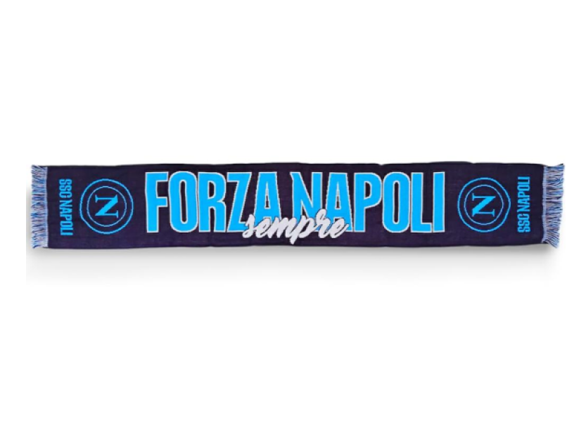 Sciarpa da stadio compatibile con Napoli Calcio