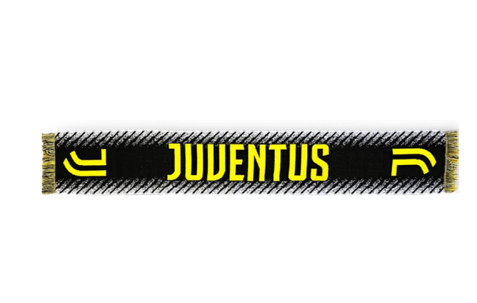 3rsport juventus sciarpa jacquard stemma giallo - foto 1