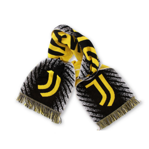 Juventus sciarpa jacquard stemma giallo