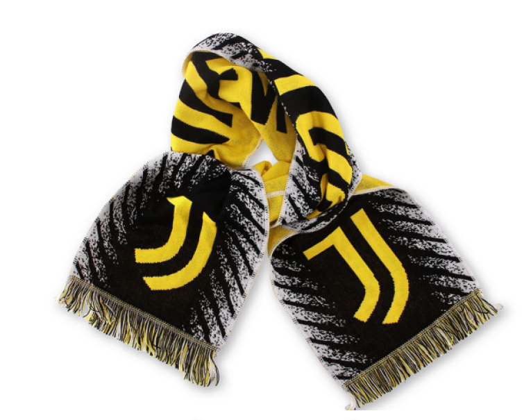 3rsport juventus sciarpa jacquard stemma giallo - foto 2
