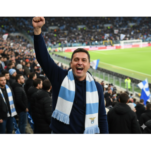 Sciarpa tifoso da stadio compatibile con lazio calcio