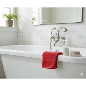 Asciugamano in spugna compatibile con genoa calcio