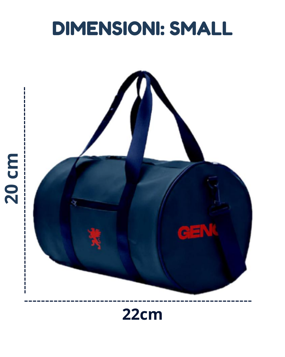 Borsone sportivo compatibile con Genoa Calcio