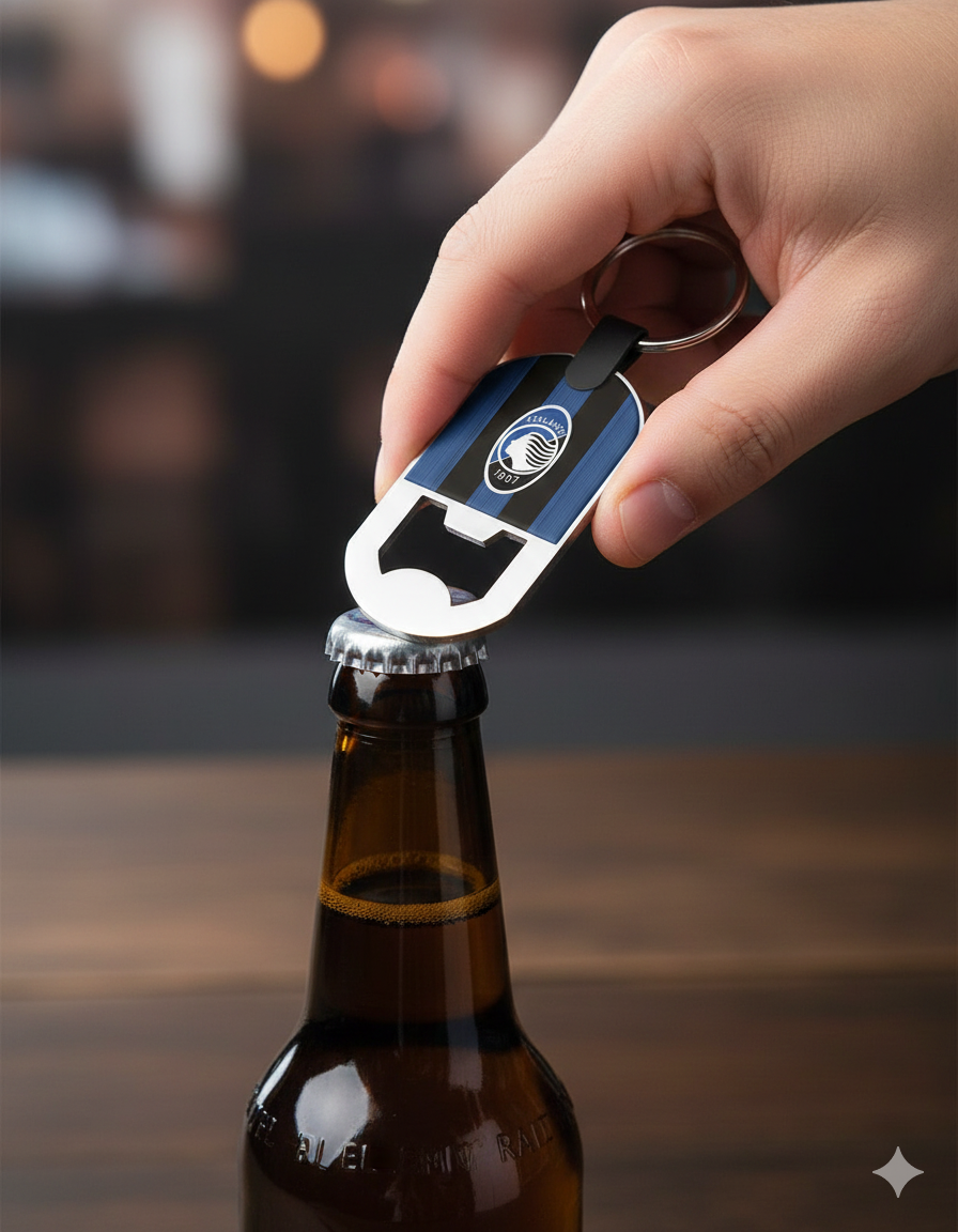 Portachiavi apribottiglie Atalanta