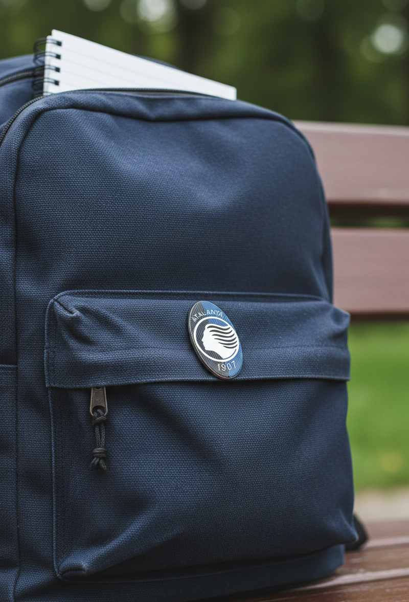 Spilla distintivo compatibile con Atalanta Calcio