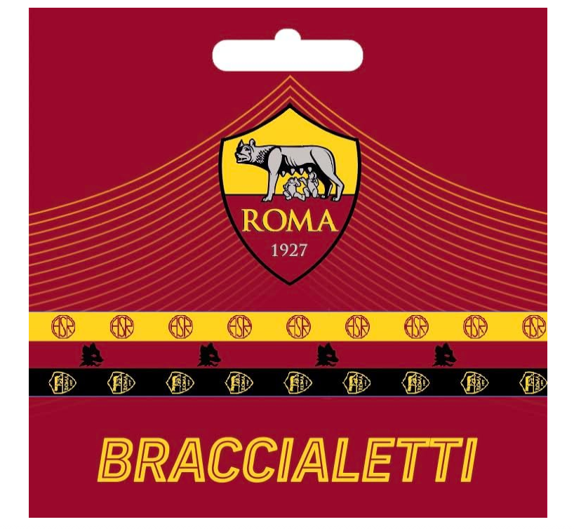 Tris bracciali in silicone compatibile con Roma