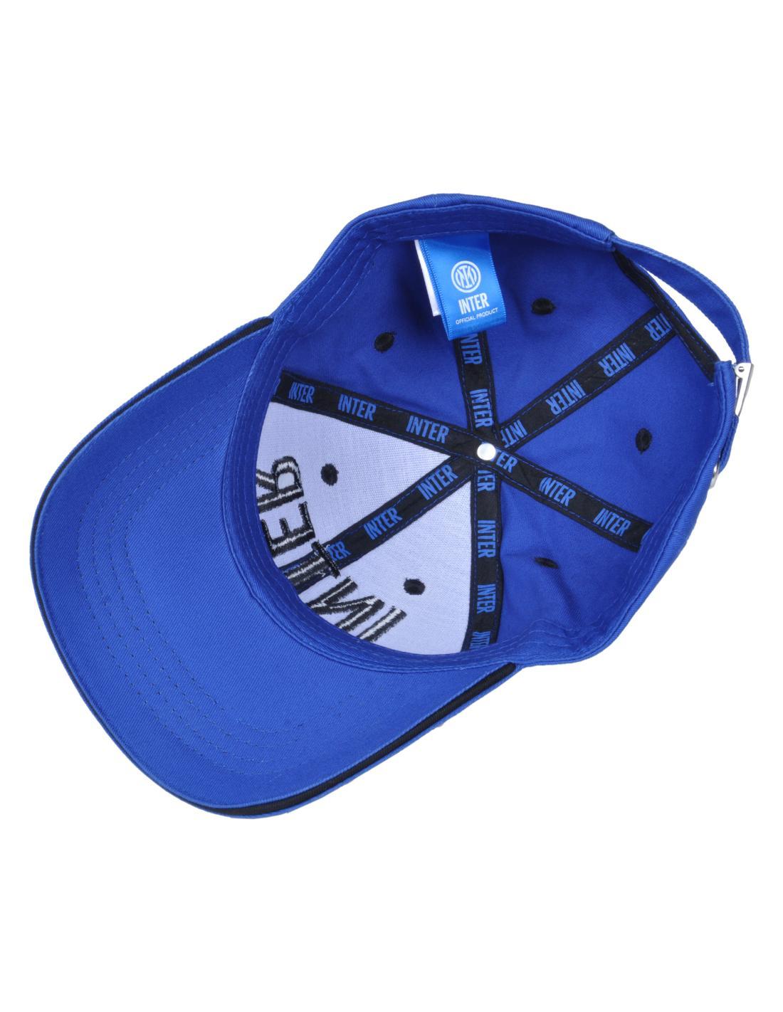 Cappello berretto adulto compatibile con Inter