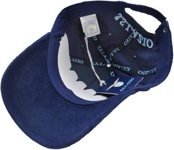 Cappello berretto velluto compatibile con Lazio Calcio