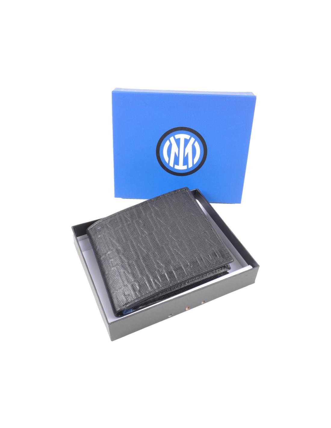 Portafoglio in pelle compatibile con Inter