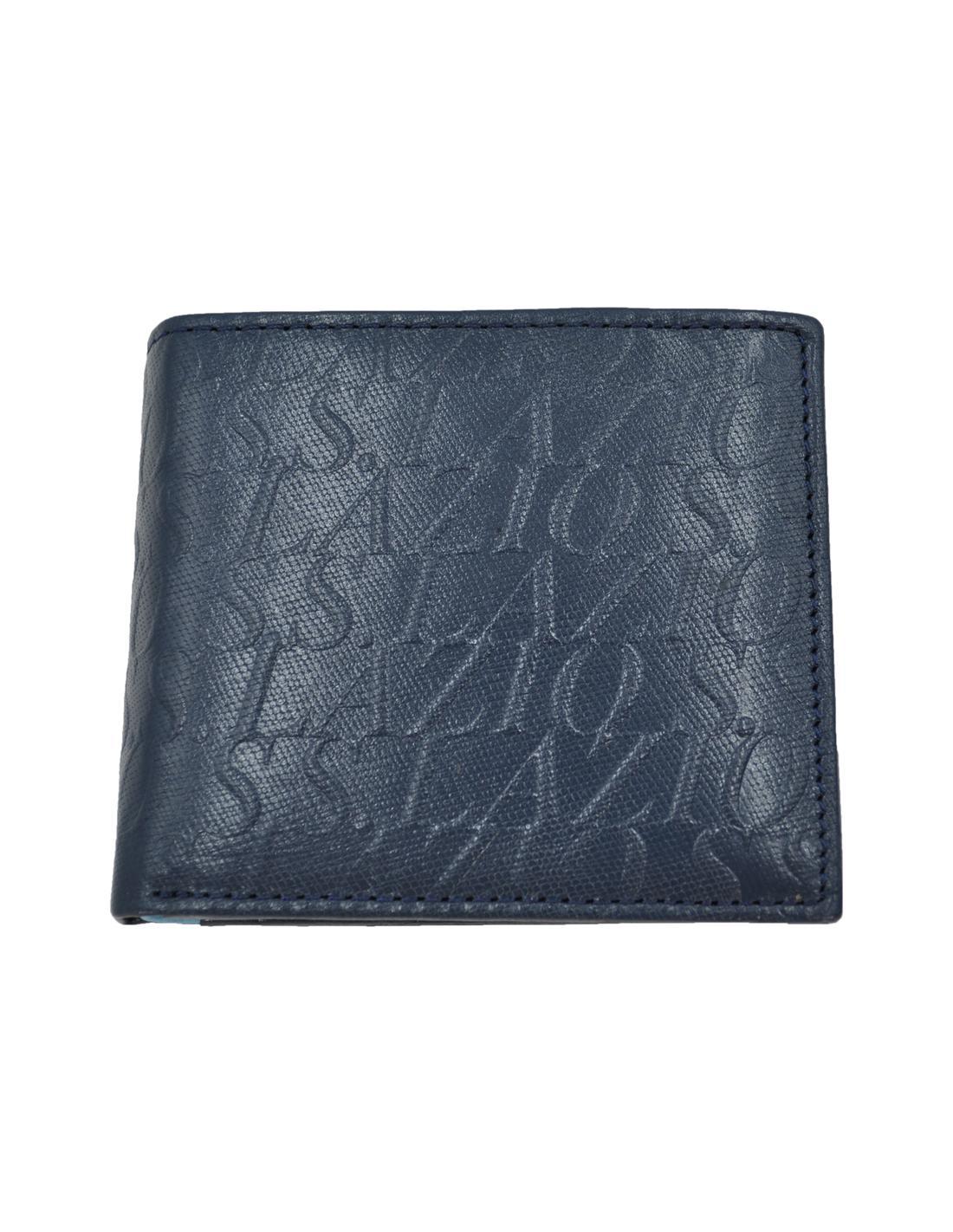 Portafoglio in pelle compatibile con Lazio Calcio