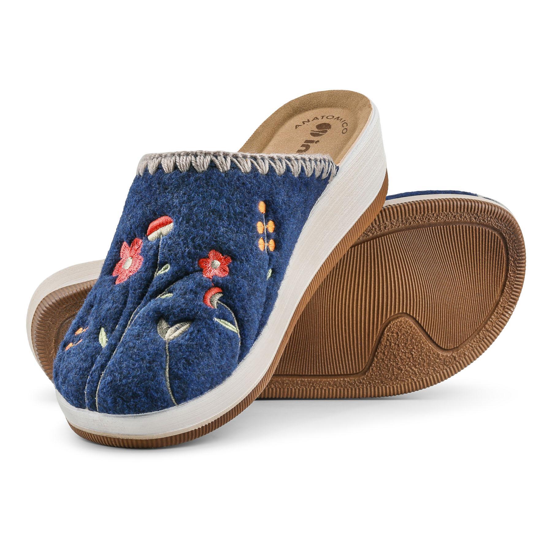Pantofole donna fiorellini Inblu