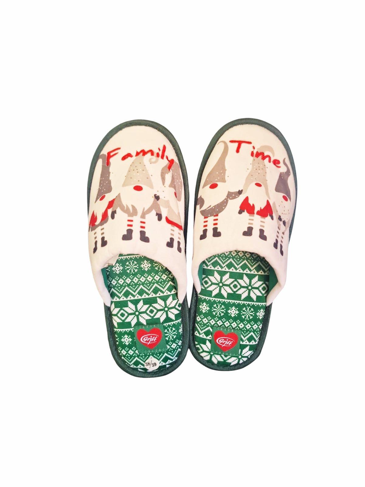 Pantofole natalizie gnomi unisex adulto