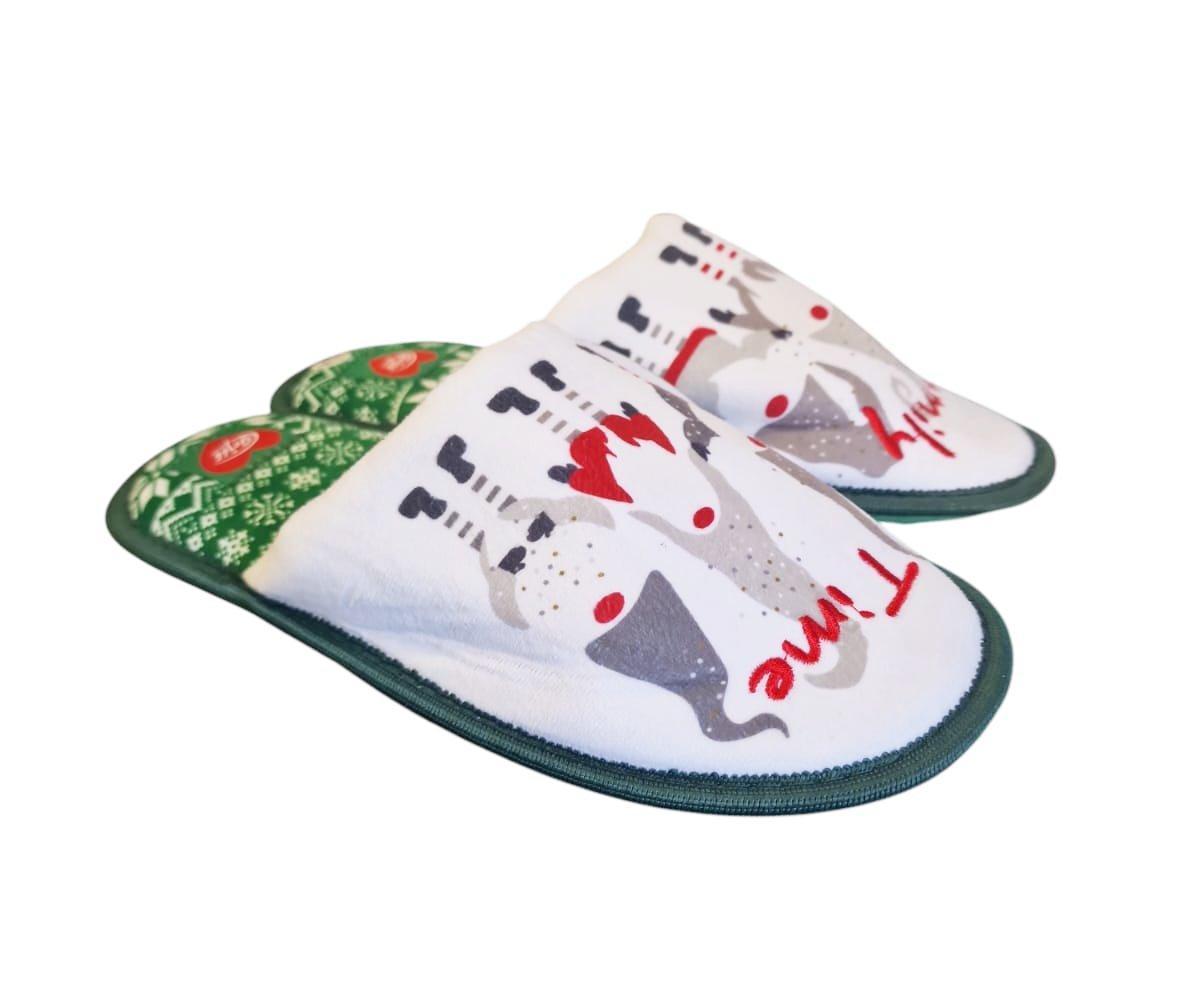 Pantofole natalizie gnomi unisex adulto