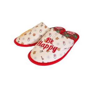 Pantofole adulto omino pan di zenzero multicolor