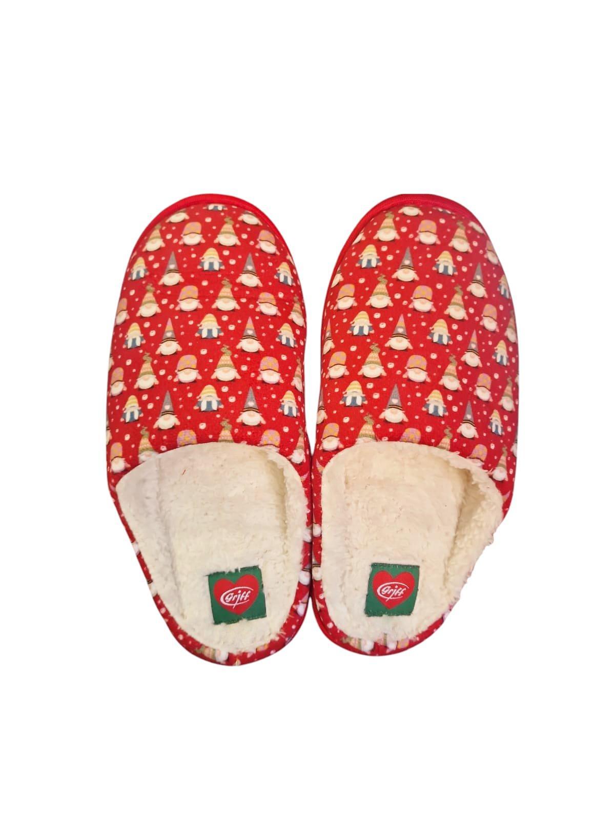 Pantofole natalizie donna gnomi