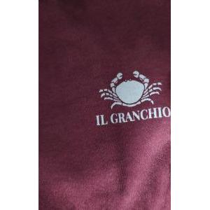Pigiama uomo interlock unito bicolore gp2093 bordeaux