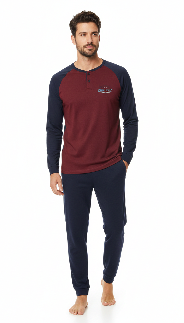 Pigiama uomo interlock Il Granchio