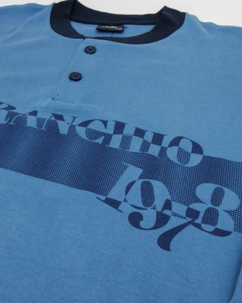 Pigiama uomo interlock fascia petto Aviazione