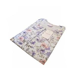 Pigiama cotone interlock da donna  cielo