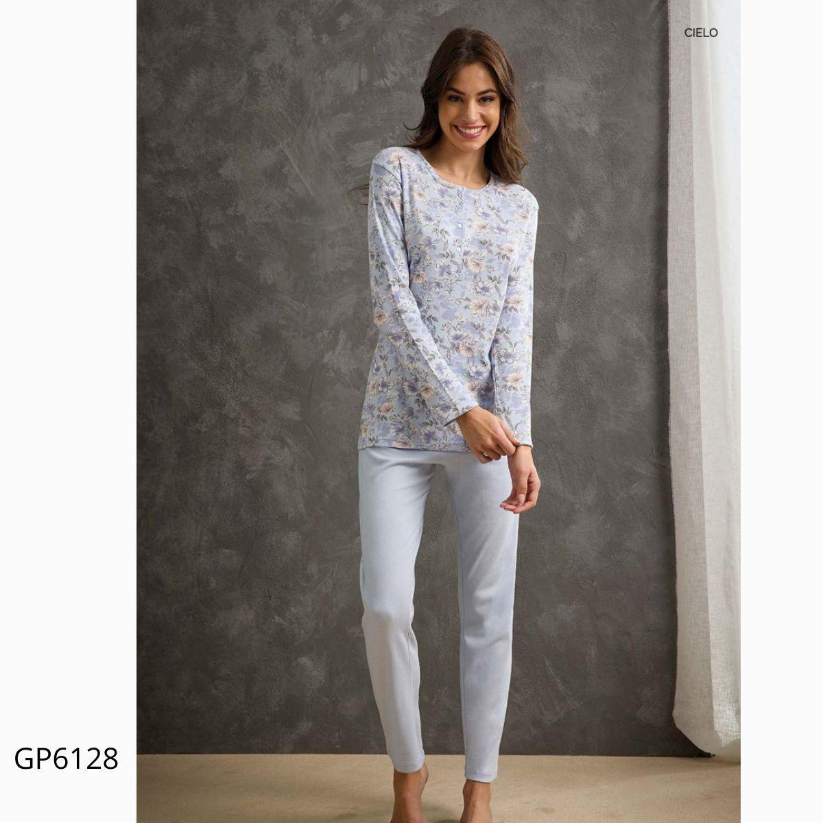 Pigiama cotone interlock da donna Il Granchio