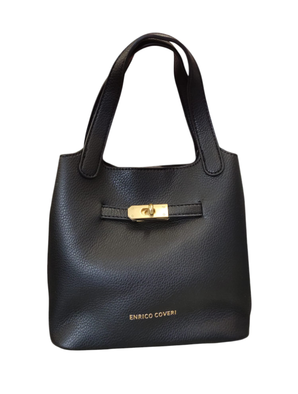 enrico coveri borsa bauletto sacchetto nappa - foto 1
