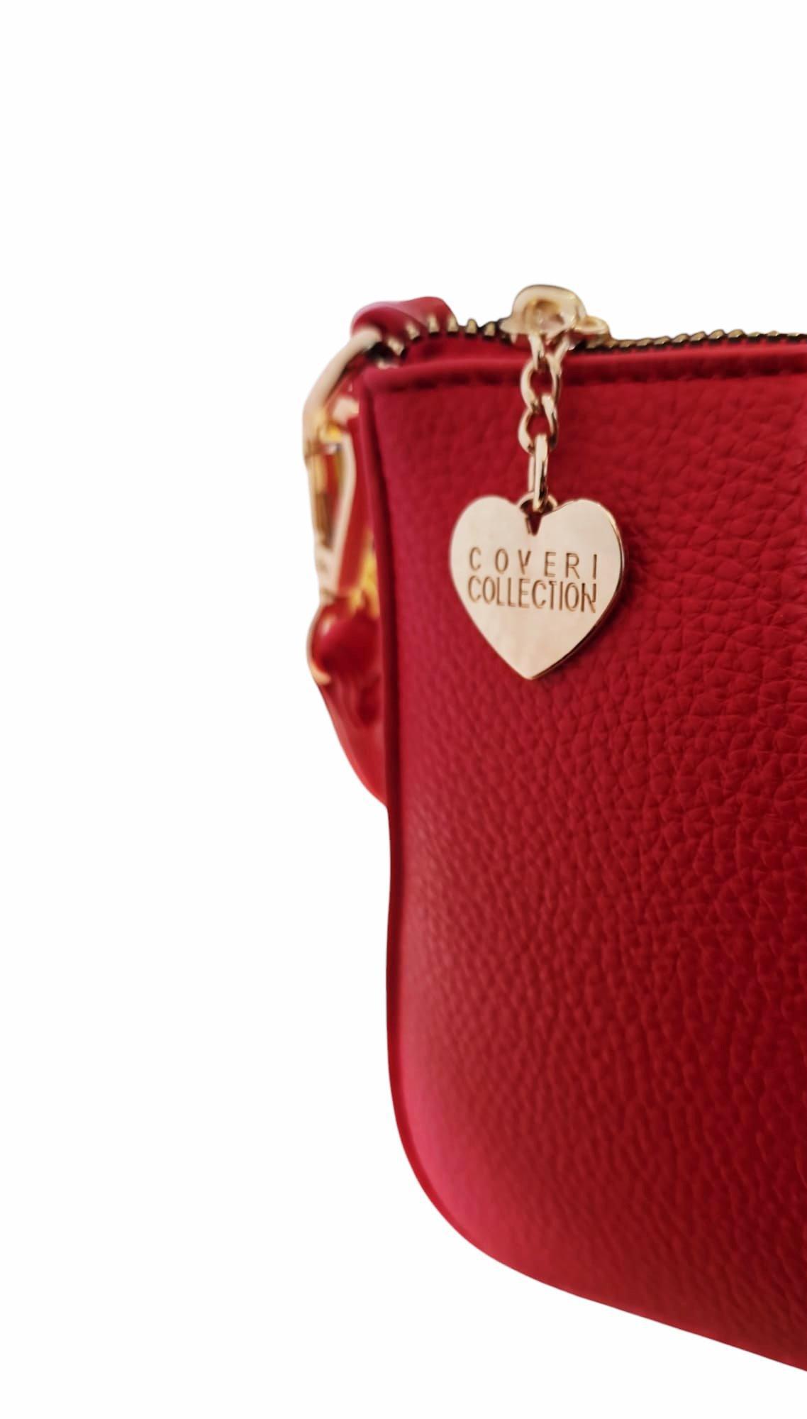 Borsa tracolla donna rossa Coveri Collection