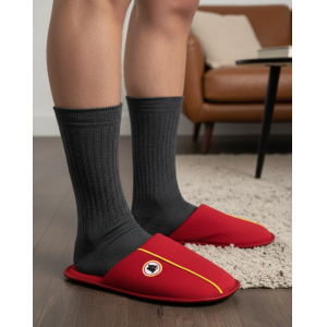 Pantofole adulto roma piq rosso