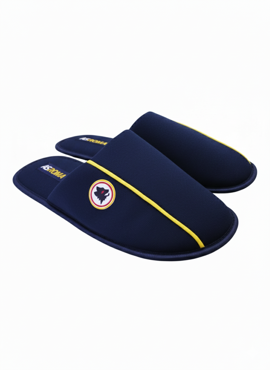 Pantofole adulto compatibile con Roma Calcio